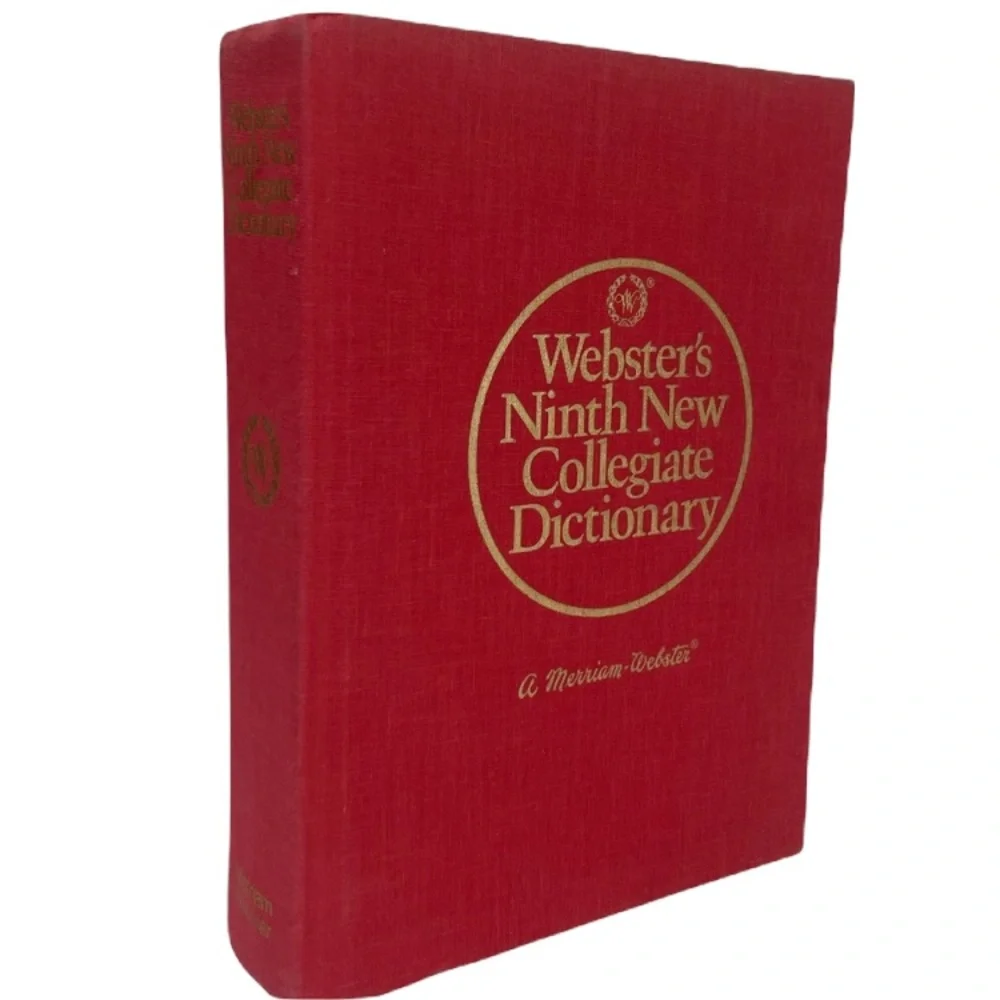 Vintage webster’s dictionary